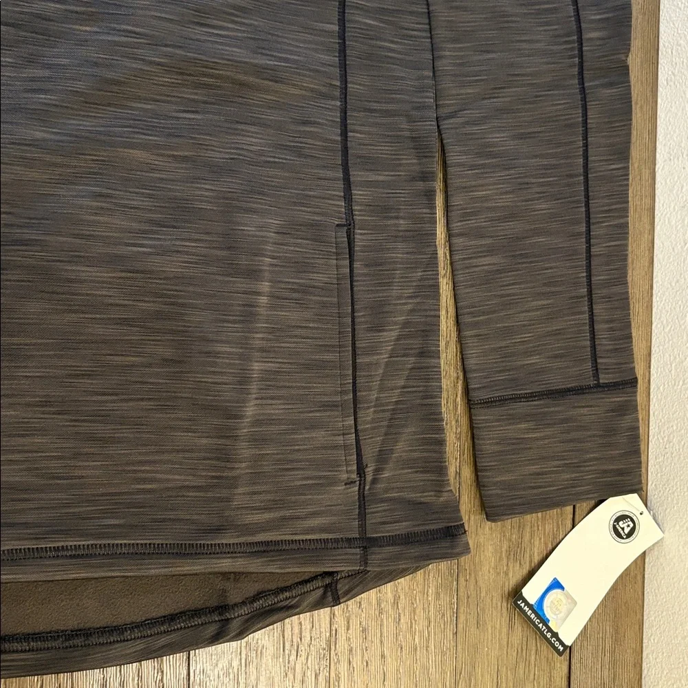 NWT [J America] Courtside Poly Fleece 1/4 Zip Pullover Black/Cement Women’s XL - Picture 6 of 10